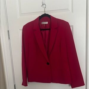 Kasper Women's Watermelon Pink Suit Jacket